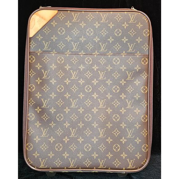Louis Vuitton Pegase 45 rolling suitcase in Monogram canvas - Picture 1 of 16